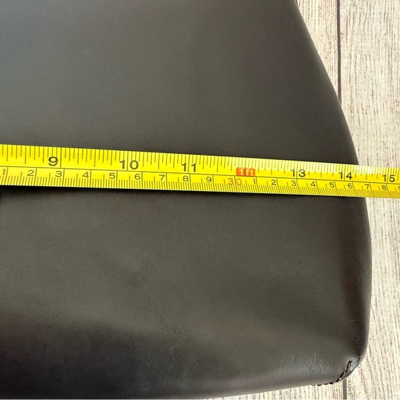 DOONEY & BOURKE Florentine Black Twist Strap Zipper Hobo Bag Purse - Picture 6 of 12